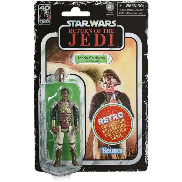 Star Wars Return of the Jedi Retro Collection Lando Calrissian Action Figure [Skiff Guard] (Pre-Order ships May)