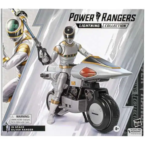 Power Rangers Lightning Collection In Space Silver Ranger Action Figure (Pre-Order ships September)