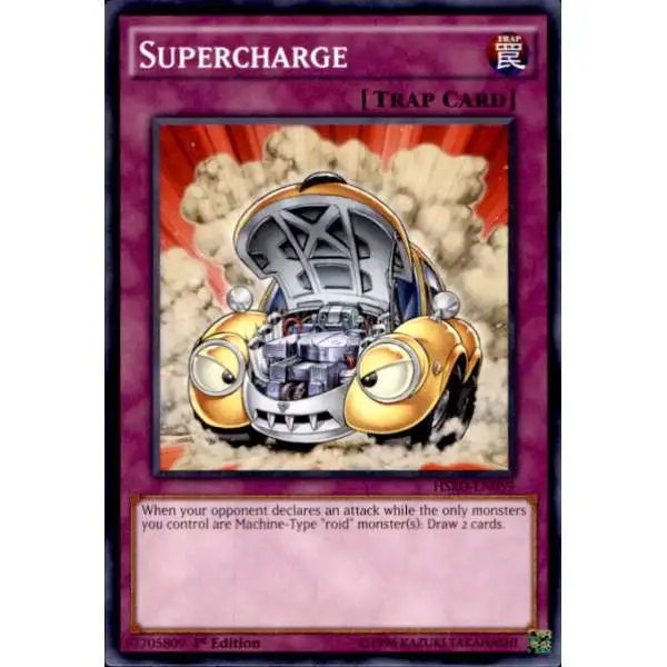 YuGiOh High-Speed Riders Common Supercharge HSRD-EN059