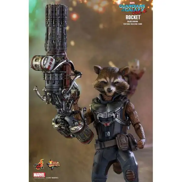 Marvel Guardians of the Galaxy Vol. 2 Movie Masterpiece Rocket Collectible Figure [Deluxe Version]