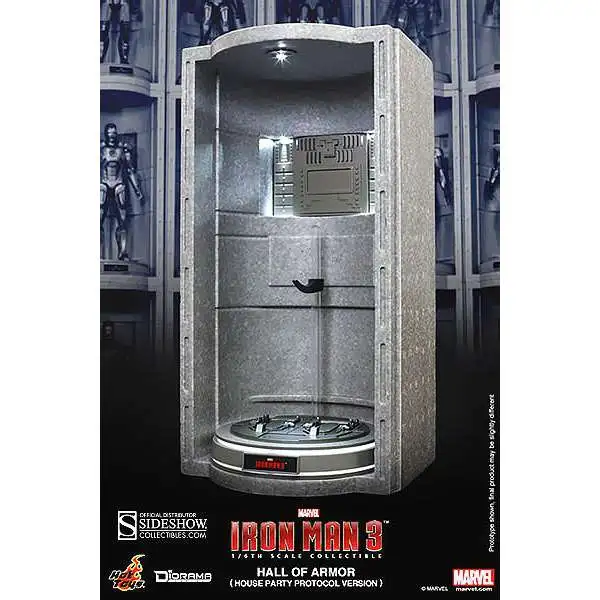 Iron Man 3 Diorama Series Hall of Armor Collectible [House Party Protocol]
