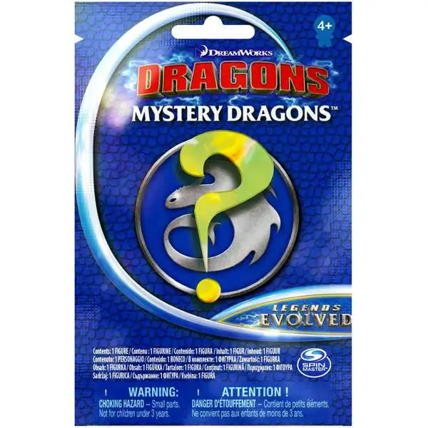 Legends Evolved Mystery Dragons Mystery Pack [1 RANDOM Figure]
