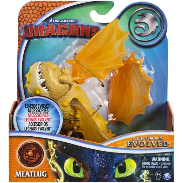 Dragons Legends Evolved Meatlug Action Figure