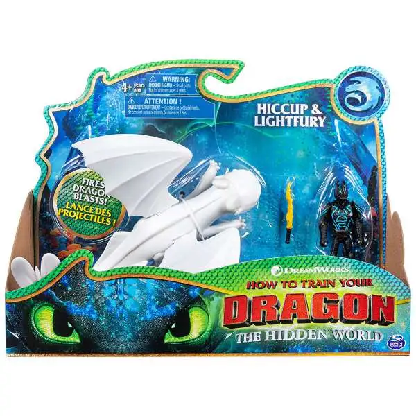 How to Train Your Dragon The Hidden World Hiccup & Lightfury Action Figure 2-Pack [Version 1]