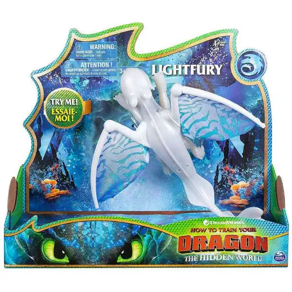 How to Train Your Dragon The Hidden World Lightfury Deluxe Action Figure [Lights & Sounds]