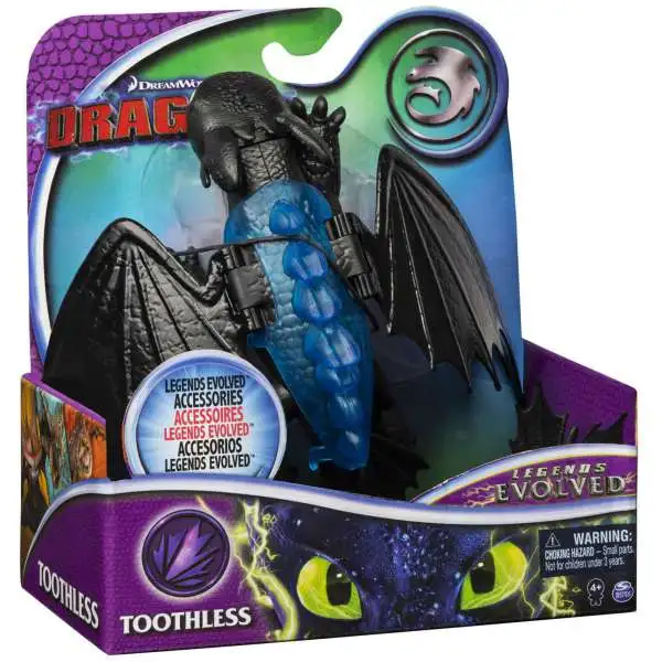 Dragons Legends Evolved Toothless 3 Figure Spin Master - ToyWiz