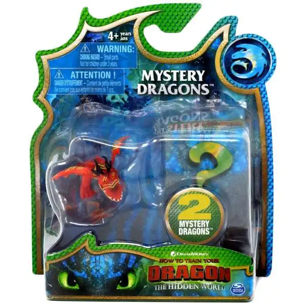 How to Train Your Dragon The Hidden World Mystery Dragons Hookfang Mystery 2-Pack