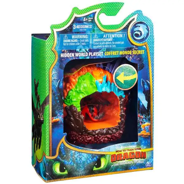 How to Train Your Dragon The Hidden World Hookfang Dragon Lair Playset