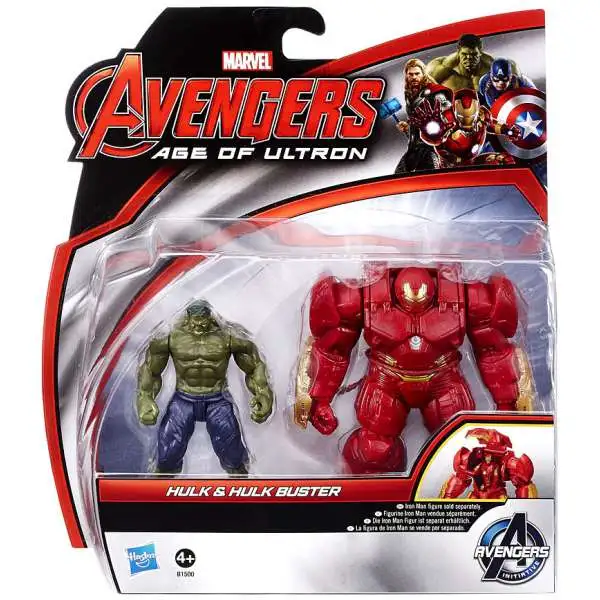 Marvel Avengers Age of Ultron Hulk & Hulk Buster 3.75-Inch Deluxe Figure