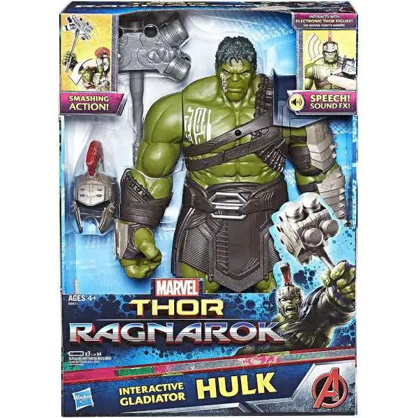 Marvel Thor: Ragnarok Hulk Interactive Electronic Action Figure [Gladiator]