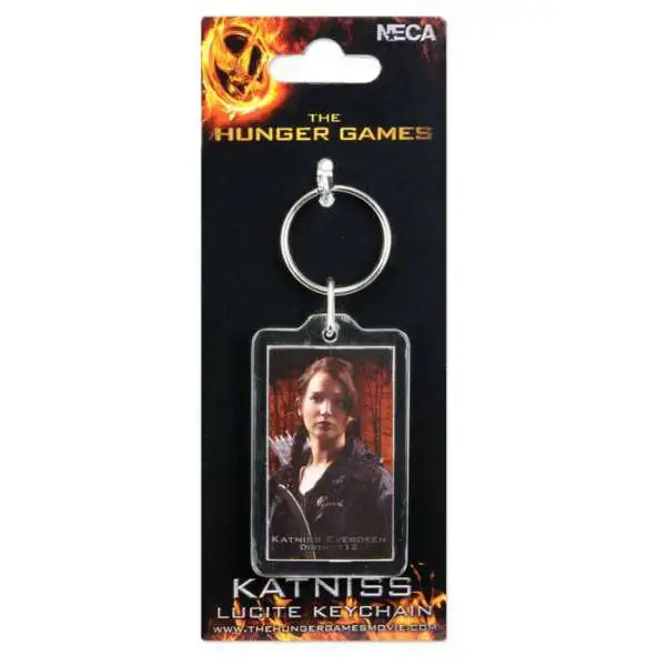 NECA The Hunger Games Katniss Everdeen Keychain [Lucite]