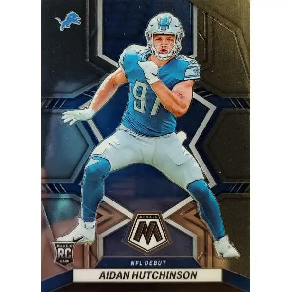 AIDAN HUTCHINSON RC 2022 Panini Instant Draft Night ROOKIE /3171#2 NFL Lions