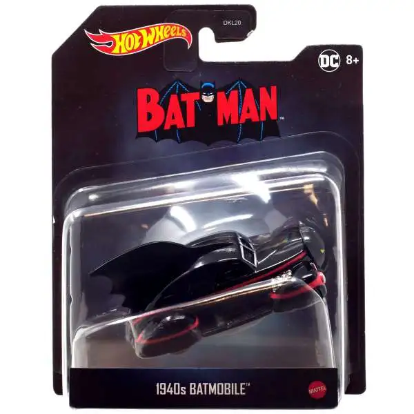 Hot Wheels Batman 1940's Batmobile Diecast Car