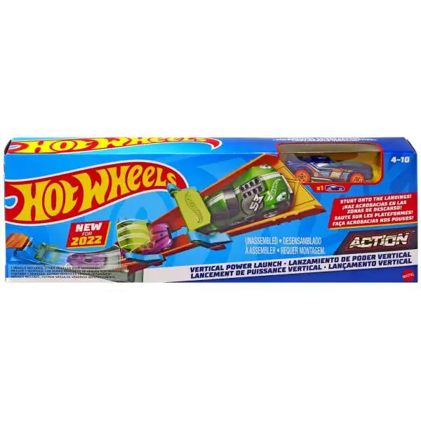 Hot Wheels Action Vertical Power Launch Track Set