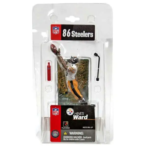 McFarlane Toys NFL Pittsburgh Steelers Sports Picks Football 3 Inch Mini Hines Ward Mini Figure