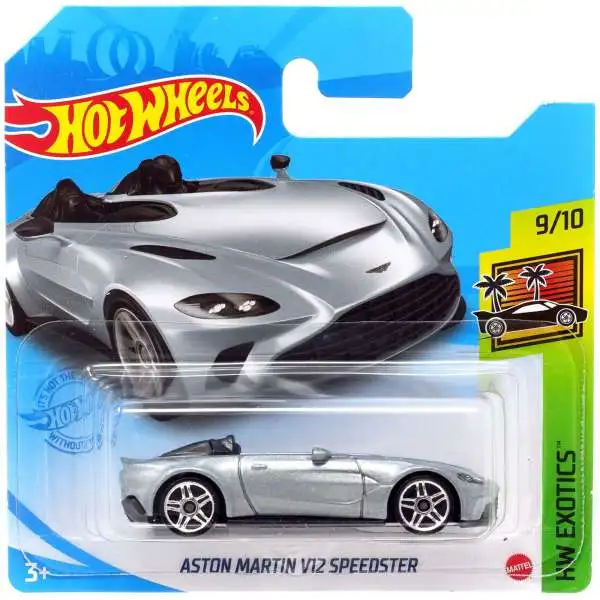 Hot Wheels HW Exotics Aston Martin V12 Speedster Diecast Car #9/10 [Short Card]