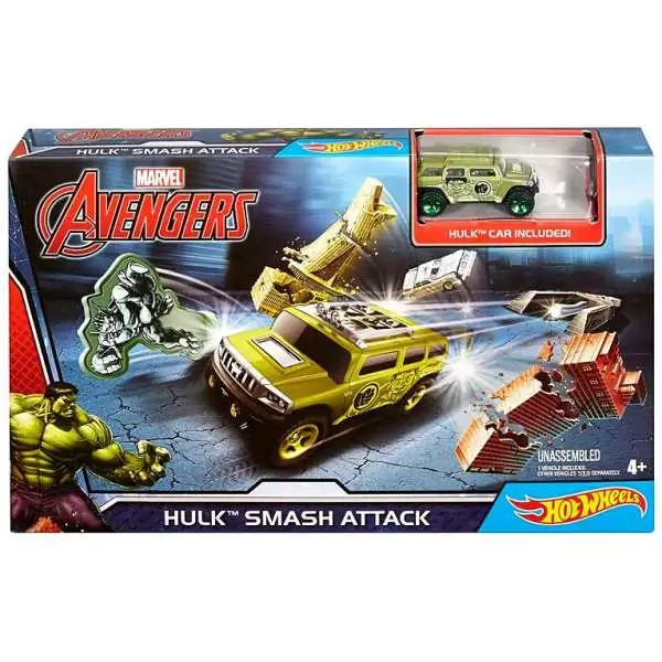 Marvel Avengers Hot Wheels Hulk Smash Attack