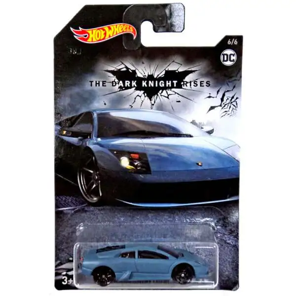 Hot Wheels The Dark Knight Rises Batman Lamborghini Mucielago Die-Cast Car