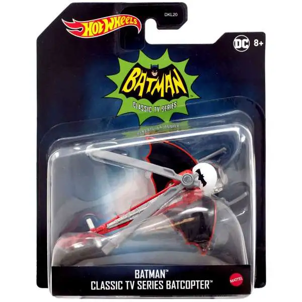 Hot Wheels Batman Classic TV Series Batcopter Diecast Car