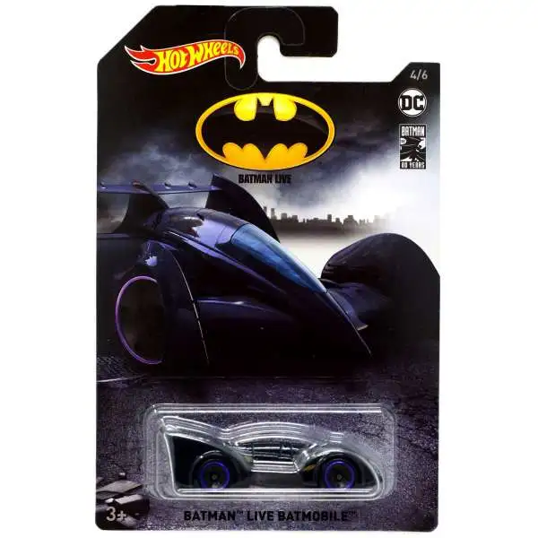Hot Wheels DC Batman Live Batmobile Diecast Car