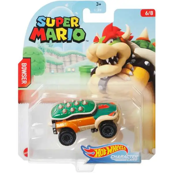 Hot Wheels 1:64 Mario Kart - Bowser in Standard Kart with Bowser Kite –  Square Imports