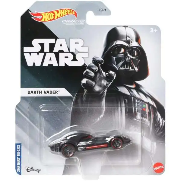 Hot Wheels Star Wars Character Cars Darth Vader Diecast Car [2022]