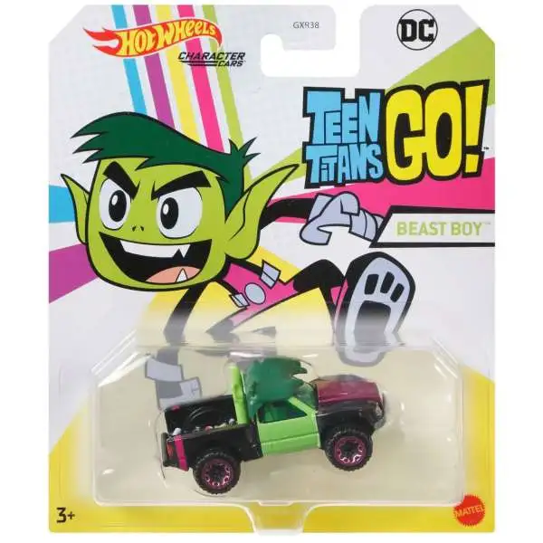 Hot Wheels DC Teen Titans GO! Character Cars Beast Boy Diecast Car