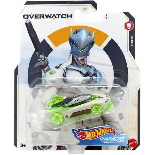 Hot Wheels Overwatch Character Cars Genji Diecast Car #5/5