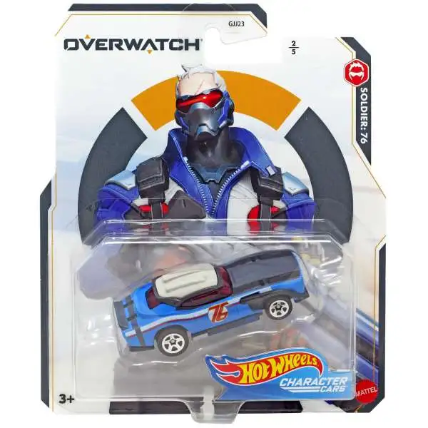 Hot Wheels Overwatch Character Cars Soldier: 76 Diecast Car #2/5