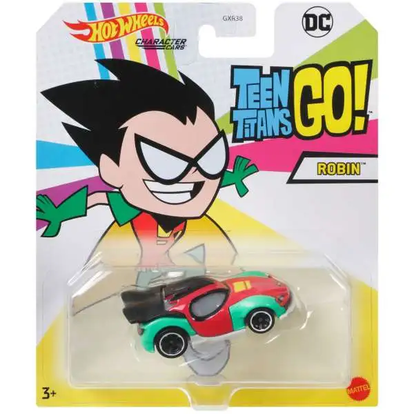Hot Wheels DC Teen Titans GO! Character Cars Robin Diecast Car