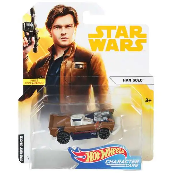 Hot Wheels Star Wars Character Cars Han Solo Diecast Car