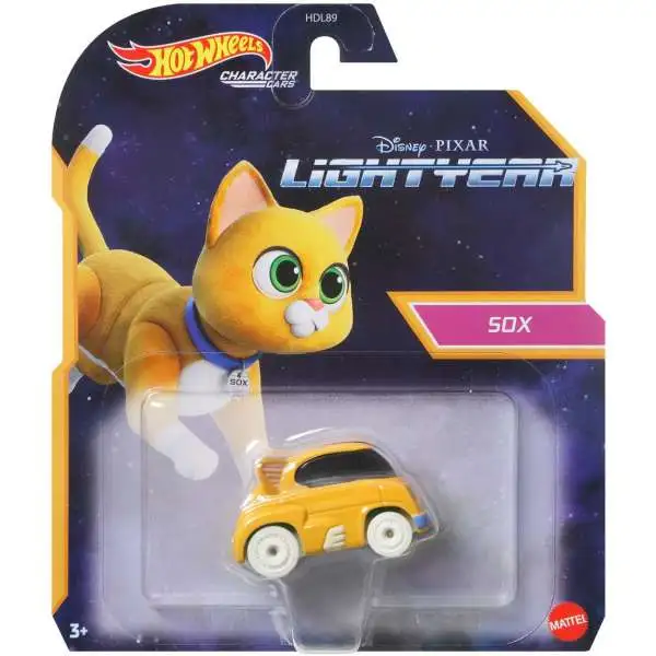 Disney / Pixar Hot Wheels Character Cars Sox Die Cast Car