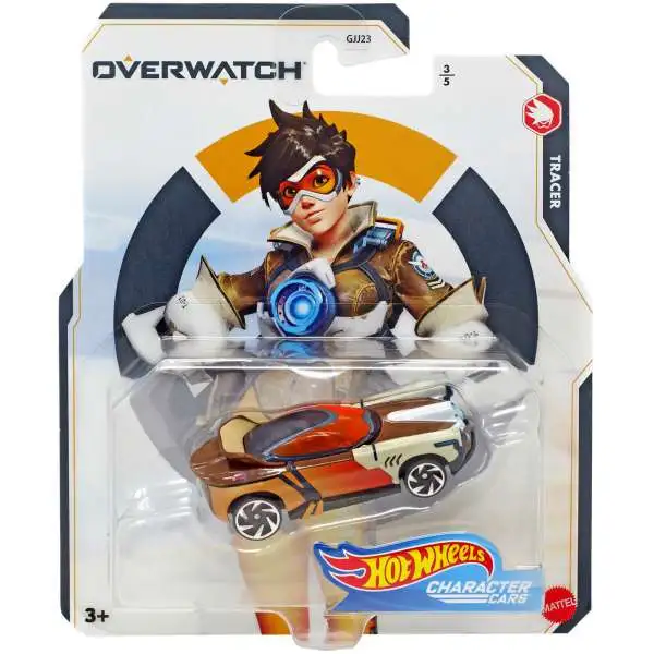 Hot Wheels Overwatch Character Cars Tracer Diecast Car #3/5