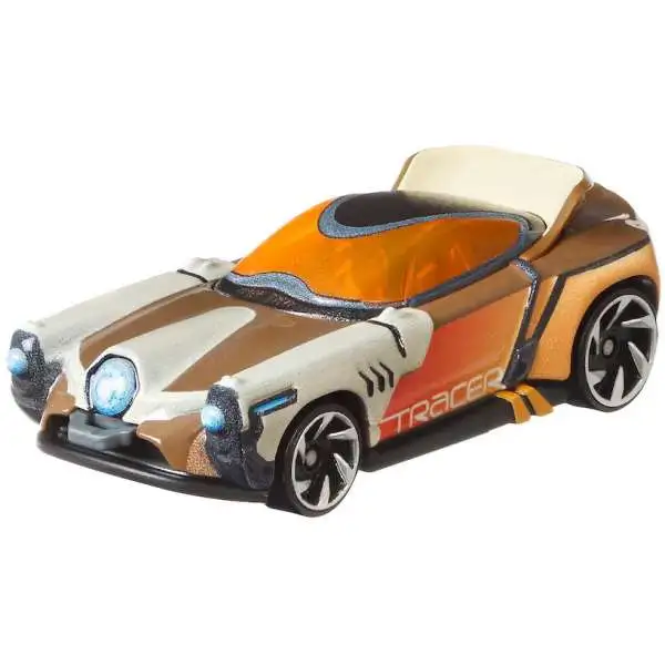 Hot Wheels Overwatch Character Cars Tracer Diecast Car [Blizzard 30]