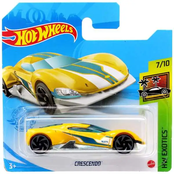 Hot Wheels HW Exotics Crescendo Diecast Car #7/10 [Short Card]