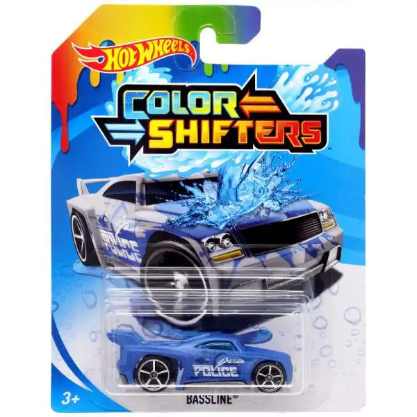 Hot Wheels Color Shifters Bassline Diecast Car
