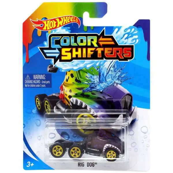 Hot Wheels Color Shifters Rig Dog Diecast Car