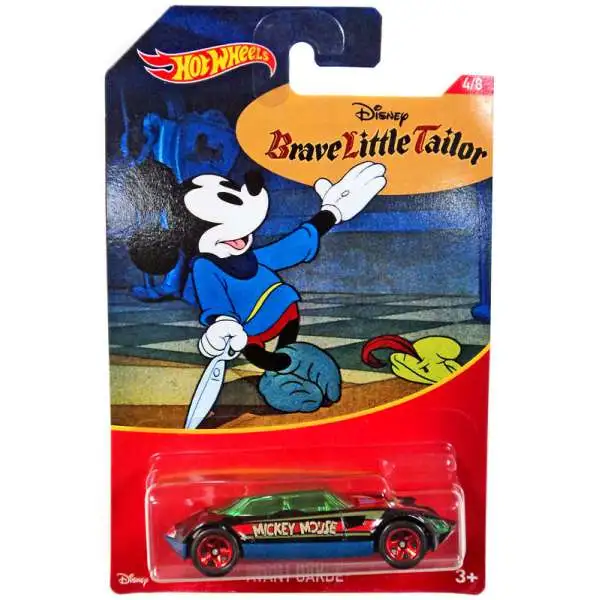 Disney Hot Wheels Mickey Mouse Avant Garde Die Cast Car #4/8
