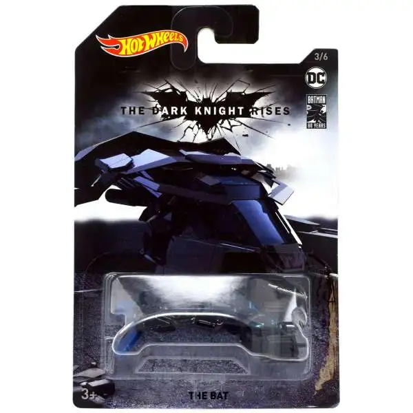 Hot Wheels DC The Dark Knight Rises The Bat Diecast Car #3/6 [3/6]