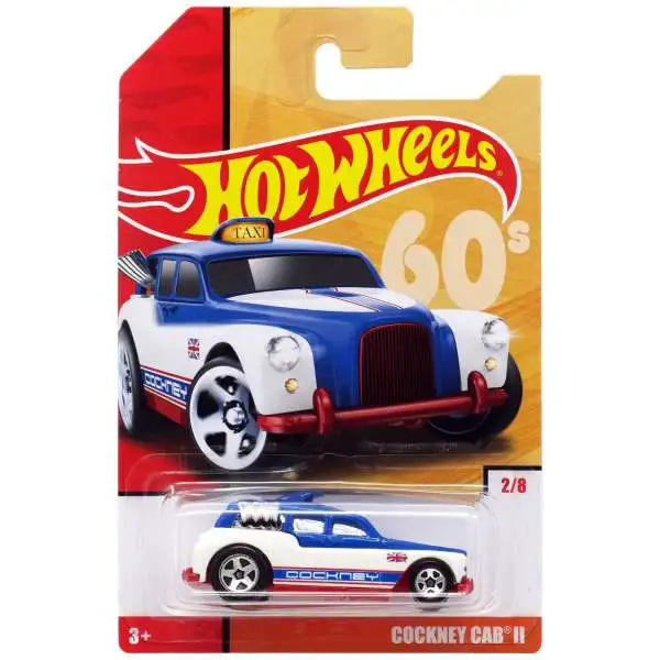 Hot Wheels Throwback Cockney Cab II Diecast Car #2/8 [60's]