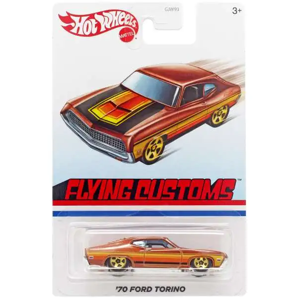 Hot Wheels Flying Customs '70 Ford Torino Diecast Car