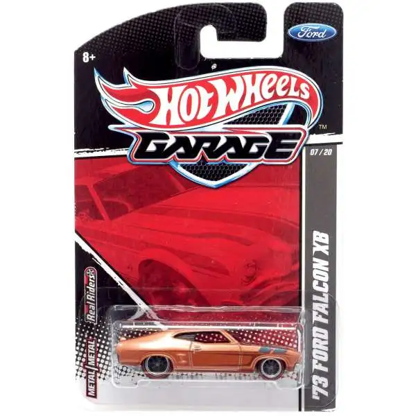 Hot Wheels Garage 73 Ford Falcon XB Diecast Car Bronze Mattel - ToyWiz