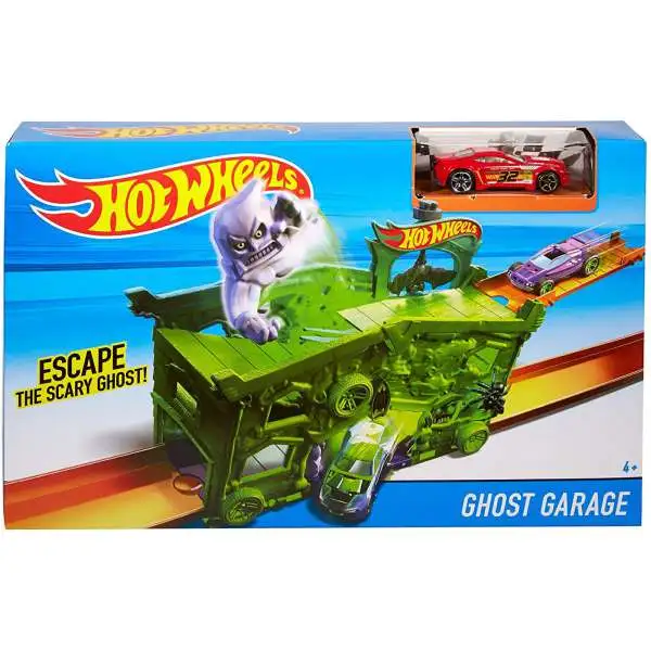 Hot Wheels City Ghost Garage Diecast Car Playset [Damaged Package]
