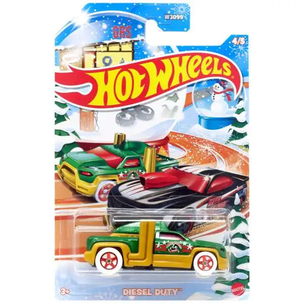 Hot Wheels 2024 Holiday Hot Rods Diesel Duty Diecast Car