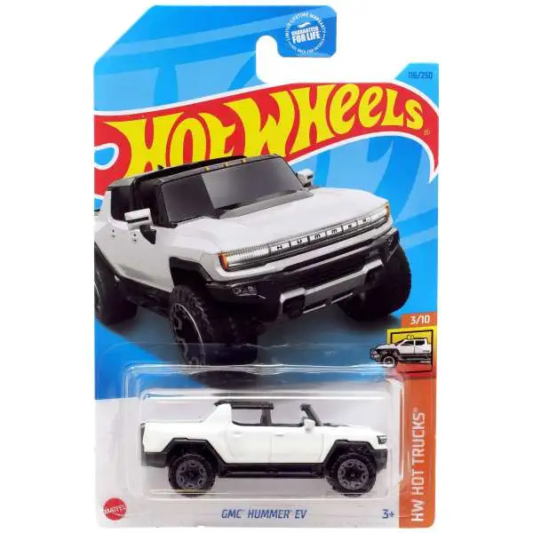 Hot Wheels HW Hot Trucks GMC Hummer EV Diecast Car #3/10 [White]