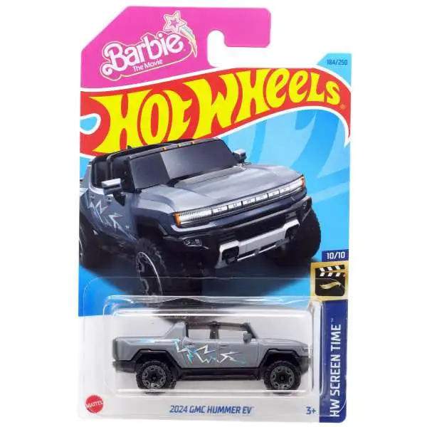 Hot Wheels Barbie The Movie HW Screen Time GMC Hummer EV Diecast Car #10/10