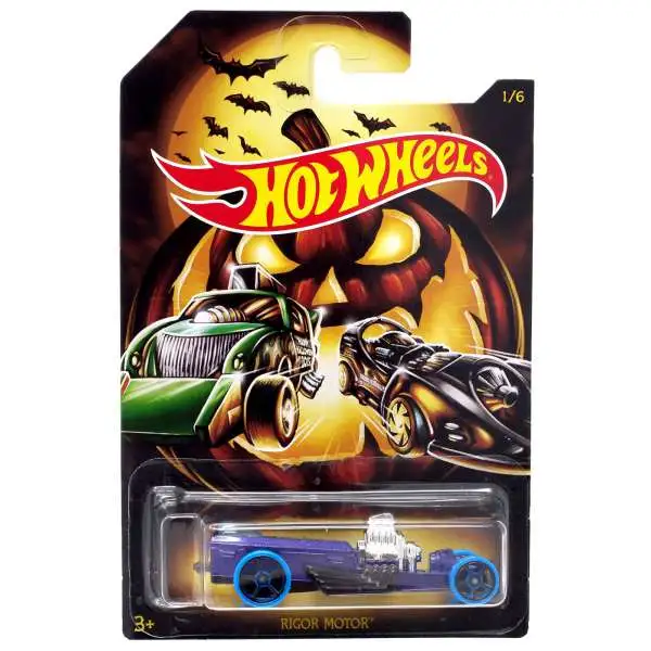 Hot Wheels Happy Halloween! Rigor Motor Diecast Car #1/6