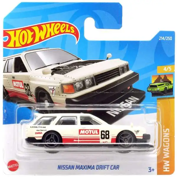 Hot Wheels HW Wagons Nissan Maxima Drift Car Diecast Car #4/5 [Short Card]