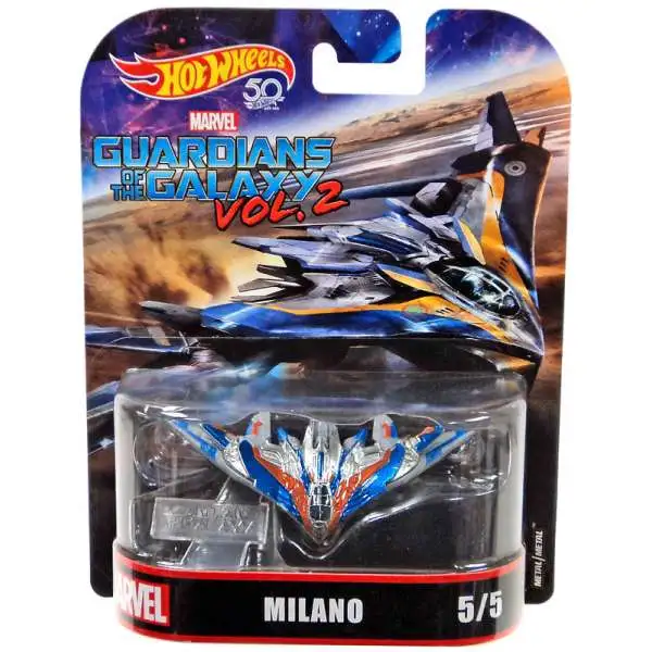 Hot Wheels Marvel Guardians of the Galaxy Vol. 2 Milano Diecast Car #5/5 [2018]