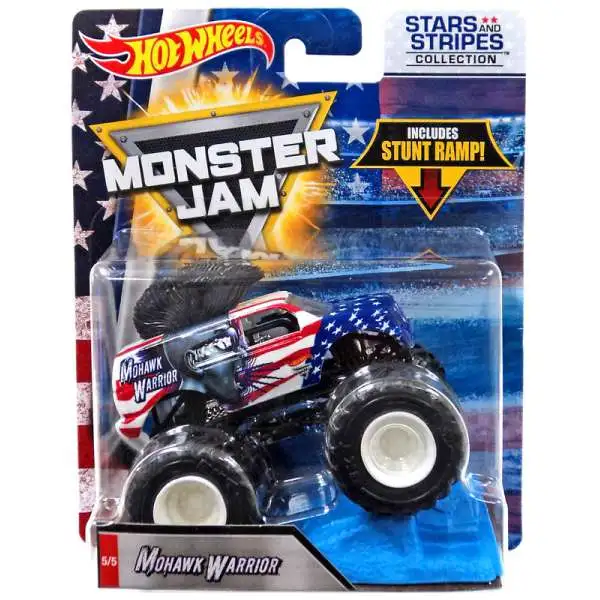 Hot Wheels Monster Jam 25 Mohawk Warrior 164 Diecast Car 55 Stars